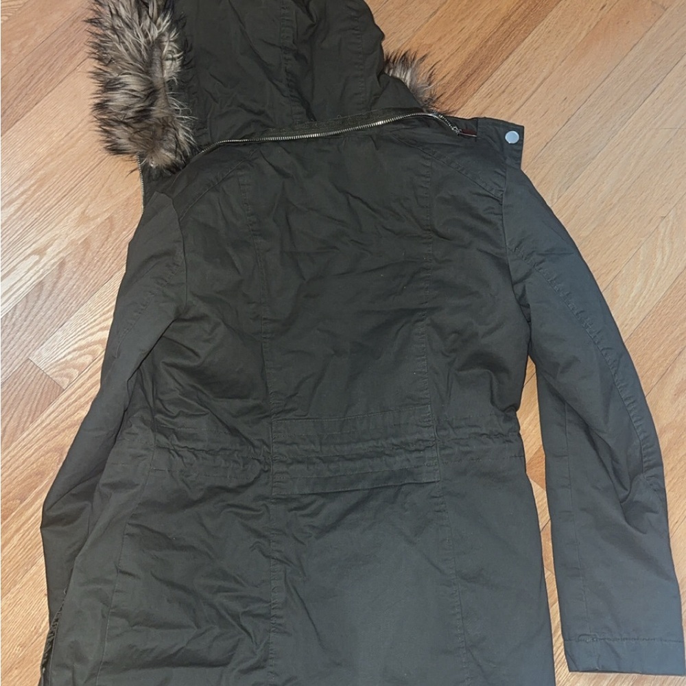 Olive green jacket